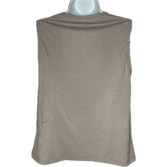 Bluffworks Threshold Cowl Neck Top Misty Mauve In Standard Fit Size S Small NWT - Picture 3 of 13